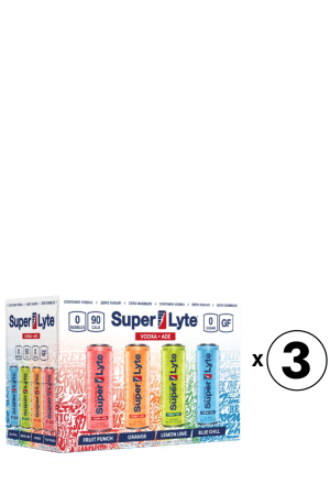 Super Lyte Vodka + Ade Variety Pack 24 x 355ml Case